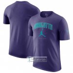 Camiseta Manga Corta Charlotte Hornets Essential Ciudad Violeta