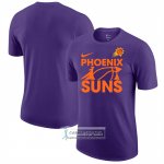 Camiseta Manga Corta Phoenix Suns Violeta1