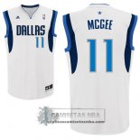 Camiseta Mavericks Mcgee Blanco