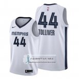 Camiseta Memphis Grizzlies Anthony Tolliver Association 2020 Blanco