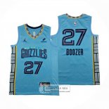 Camiseta Memphis Grizzlies Cameron Boozer NO 27 Statement 2026-27 Azul