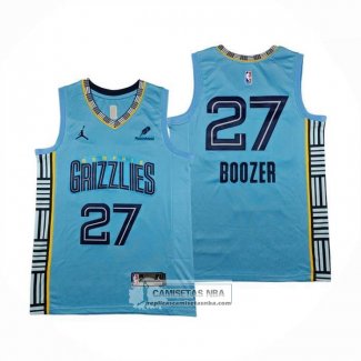 Camiseta Memphis Grizzlies Cameron Boozer NO 27 Statement 2026-27 Azul