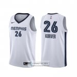 Camiseta Memphis Grizzlies Kyle Korver Association Blanco