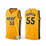 Camiseta Miami Heat Duncan Robinson Earned 2020-21 Oro