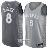 Camiseta Minnesota Timberwolves Nemanja Bjelica Ciudad 2018 Gris