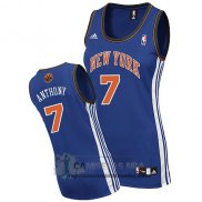 Camiseta Mujer Knicks Anthony Azul