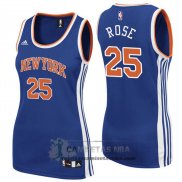 Camiseta Mujer Knicks Rose Azul