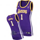 Camiseta Mujer Lakers Russell Purpura