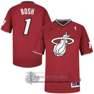 Camiseta Navidad Heats Bosh 2013 Rojo