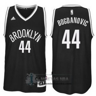 Camiseta Nets Bogdanovic Negro