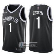 Camiseta Nets D'angelo Russell Icon 2017-18 Negro