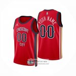 Camiseta New Orleans Pelicans Personalizada Statement 2024-25 Rojo