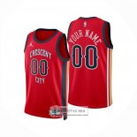Camiseta New Orleans Pelicans Personalizada Statement 2024-25 Rojo