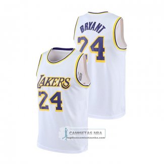 Camiseta Nino Los Angeles Lakers Kobe Bryant NO 24 Blanco