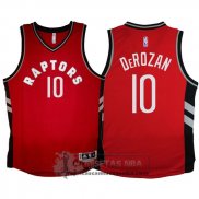 Camiseta Nino Raptors DeRozan Rojo