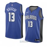 Camiseta Orlando Magic Isaiah Briscoe Icon 2017-18 Azul