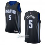 Camiseta Orlando Magic Paolo Banchero NO 5 Icon 2022-23 Negro