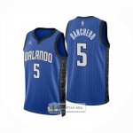 Camiseta Orlando Magic Paolo Banchero NO 5 Statement 2024-25 Azul