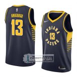 Camiseta Pacers Ike Anigbogu Icon 2018 Azul