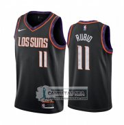 Camiseta Phoenix Suns Ricky Rubio Ciudad Negro