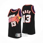 Camiseta Phoenix Suns Steve Nash NO 13 Mitchell & Ness 1996-97 Negro