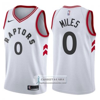 Camiseta Raptors Cj Miles Association 2017-18 Blanco