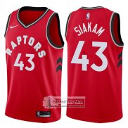 Camiseta Raptors Pascal Siakam Icon 2017-18 Rojo