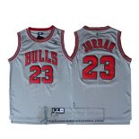 Camiseta Retro Bulls Jordan Gris