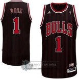 Camiseta Retro Bulls Rose Negro