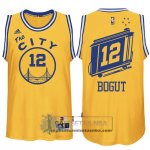 Camiseta Retro City Bus Warriors Bogut Amarillo