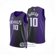Camiseta Sacramento Kings DeMar DeRozan NO 10 Statement 2024-25 Violeta