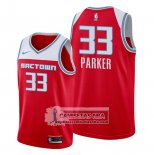 Camiseta Sacramento Kings Jabari Parker Ciudad 2019-20 Rojo