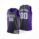 Camiseta Sacramento Kings Personalizada Statement 2024-25 Violeta