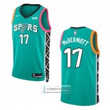 Camiseta San Antonio Spurs Doug Mcdermott NO 17 Ciudad 2022-23 Verde