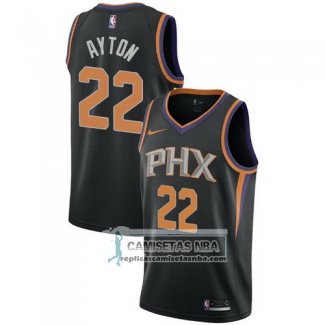 Camiseta Suns Deandre Ayton Statement 2017-18 Negro