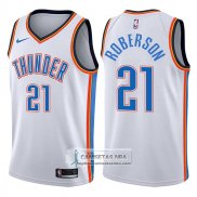 Camiseta Thunder Andre Roberson Swingman Association 2017-18 Bla