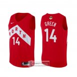 Camiseta Toronto Raptors Danny Green Earned Rojo