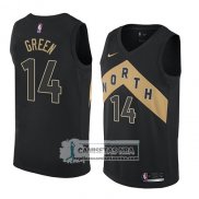 Camiseta Toronto Raptors Danny Green Ciudad 2018 Negro