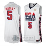 Camiseta USA 1992 Durant Blanco