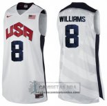 Camiseta USA 2012 Williams Blanco