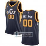 Camiseta Utah Jazz Personalizada 2017-18 Negro