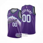 Camiseta Utah Jazz Personalizada Icon 2025-26 Violeta
