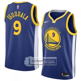 Camiseta Warriors Andre Iguodala Icon 2018 Azul