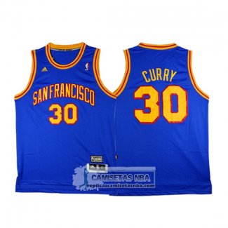 Camiseta Warriors Curry Azul