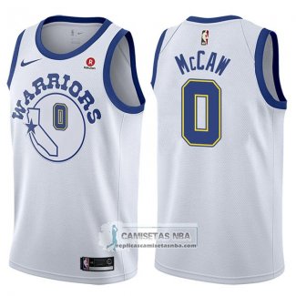 Camiseta Warriors Patrick Mccaw Hardwood Classic 2017-18 Blanco