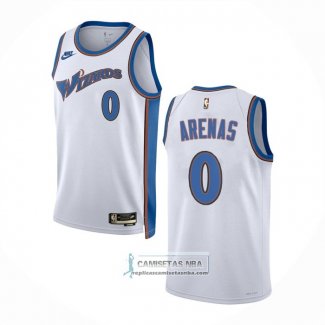 Camiseta Washington Wizards Gilbert Arenas NO 0 Classic 2022-23 Blanco