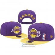 Gorra Los Angeles Lakers Letter Arch Violeta