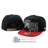 Gorra Spurs New Era Fifty Negro Rojo