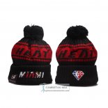 Gorro Miami Heat Negro Rojo