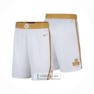 Pantalone Boston Celtics Ciudad 2025-26 Blanco